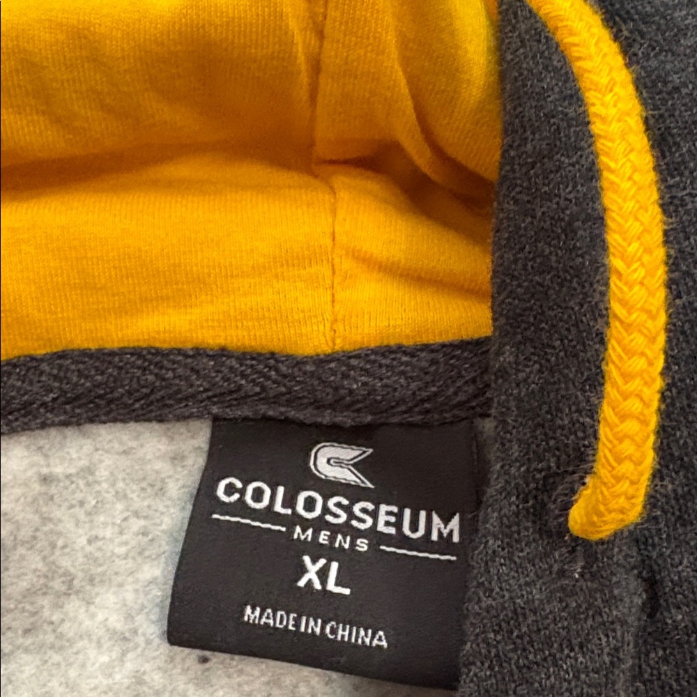 Mizzou Missouri Tigers Colosseum Men’s Hoodie Size XL NWT Black SEC - Picture 5 of 6